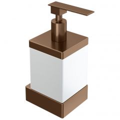 Диспенсер Богеме настенный Qubic Brushed Bronze 10727-BRB, Boheme