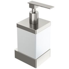 Диспенсер Богеме настенный Qubic Nickel Brush 10727-NB, Boheme