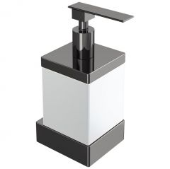 Диспенсер Богеме настенный Shine Gun Metal 10727-SGM, Boheme Серый