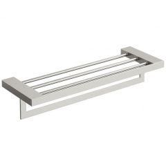 Полка для полотенец Богеме Qubic Nickel Brush 10737-NB, Boheme