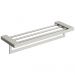 Полка для полотенец Богеме Qubic Nickel Brush 10737-NB, Boheme