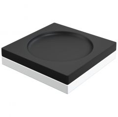 Мыльница Богеме Черный 10960-B, Boheme Qubic Black