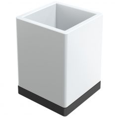 Стакан настольный Богеме Черный 10961-B, Boheme Qubic Black