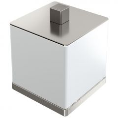 Держатель стакана Богеме с микролифтом Никель 10964-NB, Boheme Qubic Nickel Brush