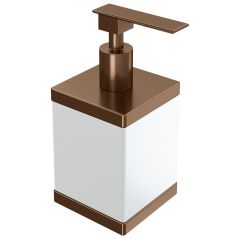 Диспенсер Богеме настольный Qubic Brushed Bronze 10969-BRB, Boheme BRB