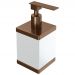 Диспенсер Богеме настольный Qubic Brushed Bronze 10969-BRB, Boheme BRB