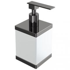 Диспенсер Богеме настольный Qubic Shine Gun Metal 10969-SGM, Boheme