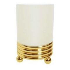 Стакан для зубных щеток Богеме Hermitage Золото 10361, Boheme GOLD