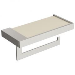 Держатель туалетной бумаги Богеме Qubic Nickel Brush Никель 10721-NB, Boheme
