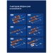Набор Створки STUDIO S36388CRC трансформер, хром, полки кофейные, Stworki