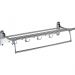 Полка для полотенец Savol (Савол) откидная 60 см хром S-009099