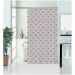 Штора для ванной комнаты Savol (Савол) 180х200 см серый S-ZJB1820E