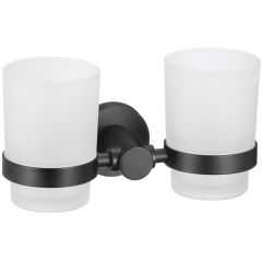 Держатель двух стаканов Savol S-005668H, черный
