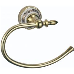 Держатель для полотенец кольцевой Savol S-06860B, золото