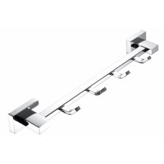 Держатель полотенец Vieir (Вьеир) V5015 с 4-я крючками, хром