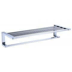 Держатель полотенец Vieir (Вьеир) V5020 с полкой, хром