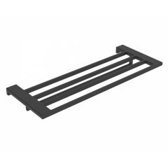 Держатель полотенец Vieir (Вьеир) V5220-C с полкой, черный
