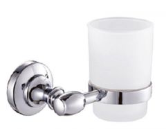 Стакан для зубных щеток Ceramalux (Керамалюкс) 5200, хром