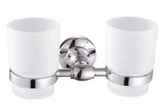 Стакан для зубных щеток Ceramalux (Керамалюкс) 52003, хром