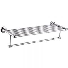 Полка для полотенец Ceramalux (Керамалюкс) Bianco 52010, хром