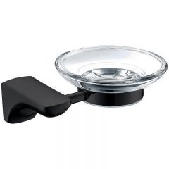 Мыльница Ceramalux (Керамалюкс) Monelli 70004, черный матовый