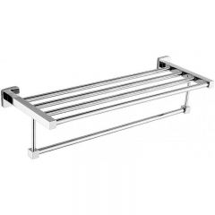Полка для полотенец Ceramalux (Керамалюкс) Quadro 61910, хром