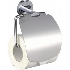 Держатель туалетной бумаги Ceramalux (Керамалюкс) Loft 53907 с крышкой, хром