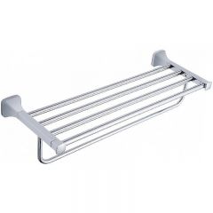Полка для полотенец Ceramalux (Керамалюкс) Domino 95410, хром