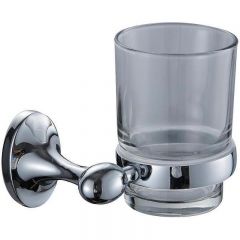 Стакан для зубных щеток Ceramalux (Керамалюкс) Bell 53502, хром