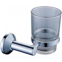 Стакан для зубных щеток Ceramalux (Керамалюкс) Fleur 78302, хром