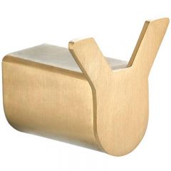 Крючок Ceramalux (Керамалюкс) Florenzia 63101A двойной, золото матовое