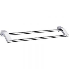 Полотенцедержатель Ceramalux (Керамалюкс) Neo 51009 двойной, хром