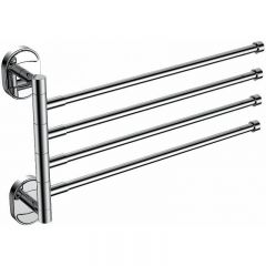 Полотенцедержатель Ceramalux (Керамалюкс) Valencia 88114-4 поворотный, хром