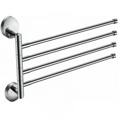 Полотенцедержатель Ceramalux (Керамалюкс) Valencia 73214-4 поворотный, хром