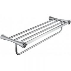 Полка для полотенец Ceramalux (Керамалюкс) Virginia 94310A, хром