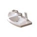 Раковина из искусственного мрамора BelBagno BB1400DVB, 1400x500x180 белый