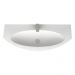 Раковина из искусственного мрамора Cezares (Цезарис) Eden 50178 Bianco, 122x51x14 см белый