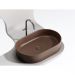 Раковина Ceramicanova Element накладная 122х608х385 мм CN6048MDB Темно-Коричневый Матовый