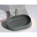 Раковина Ceramicanova Element накладная 122х608х385 мм CN6048MDH Темный Антрацит Матовый