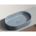 Раковина Ceramicanova (Керамиканова) Element накладная 122х608х385 мм CN6048MHL Серо-Голубой Матовый