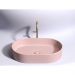 Раковина Ceramicanova (Керамиканова) Element накладная 122х608х385 мм CN6048MP Розовый Матовый