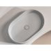 Раковина Ceramicanova (Керамиканова) Element накладная 122х608х385 мм CN6048MSG Серый Матовый