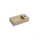 Раковина Ceramicanova (Керамиканова) Element подвесная 100х417х217 мм CN6051LMC Капучино Матовый