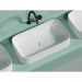 Раковина Ceramicanova Element накладная 150х705х380 мм CN6054MW Белый Матовый