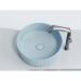 Раковина Ceramicanova Element накладная 115х360х360 мм CN6057ML Голубой Матовый