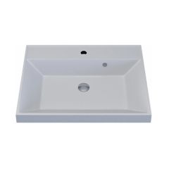 Раковина кварцевая для ванной Uperwood (Упервуд) Classic Quartz, 60 см, белый матовый, жасмин 291030000