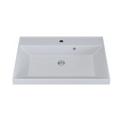 Раковина кварцевая для ванной Uperwood (Упервуд) Classic Quartz, 80 см, белый матовый, жасмин 291030006
