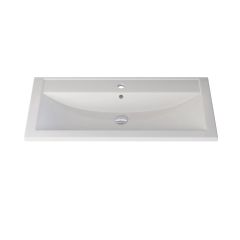 Раковина кварцевая для ванной Uperwood (Упервуд) Foster Quartz, 90 см, белый матовый, жасмин 291030040