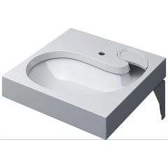 Раковина над стиральной машиной Uperwood (Упервуд) Comforty, 60х60 см, белый 291021038