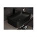 Раковина накладная Gid Geomtrico 61x38x15см, Bm9599 53366, черный матовый